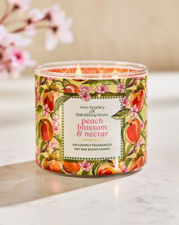Peach Blossom & Nectar 3-Wick Candle 3-Wick Candle