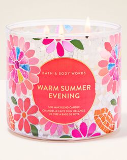 Warm Summer Evening 3-Wick Candle image number null