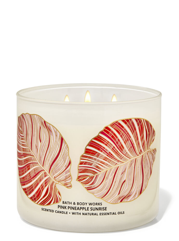 Pink Pineapple Sunrise 3-Wick Candle 3-Wick Candle