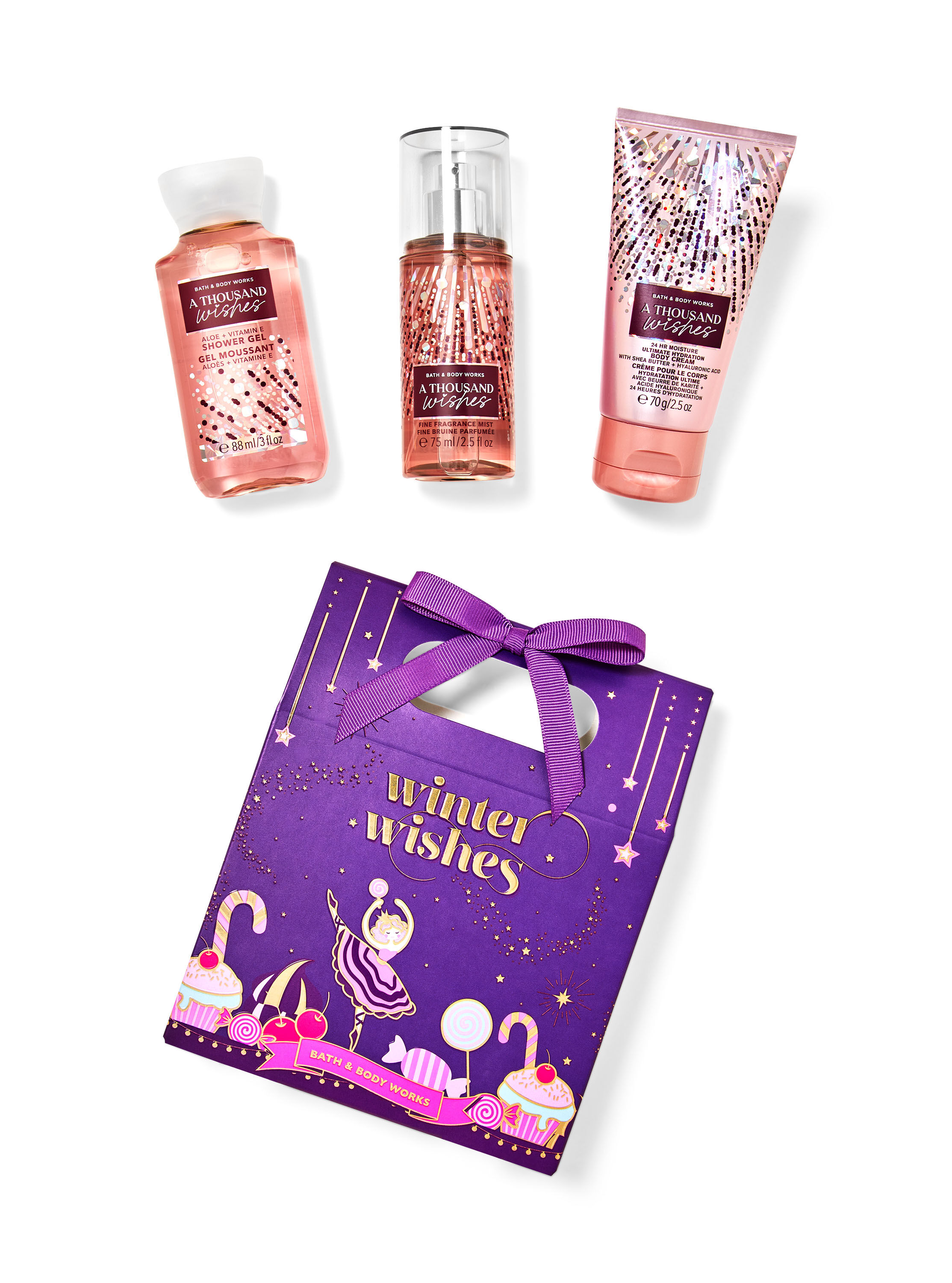 Shop A Thousand Wishes Mini Gift Box Set | AU Bath & Body Works