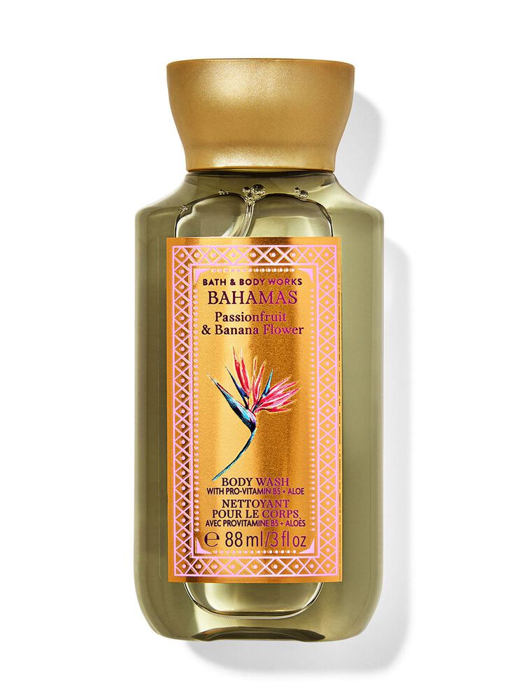 Passionfruit Banana Flower Travel Size Body Wash Travel Size Body Wash