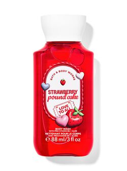 Strawberry Pound Cake Travel Size Body Wash Strawberry Pound Cake Travel Size Body Wash