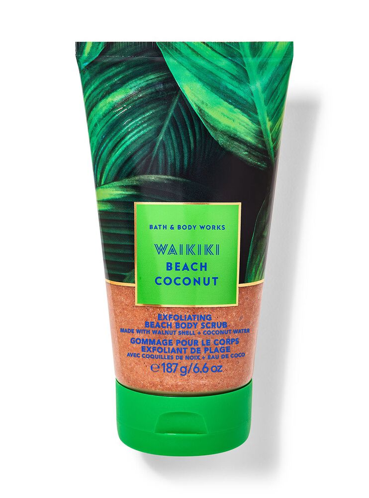 Waikiki Beach Coconut Exfoliating Glow Body Scrub Exfoliating Glow Body Scrub