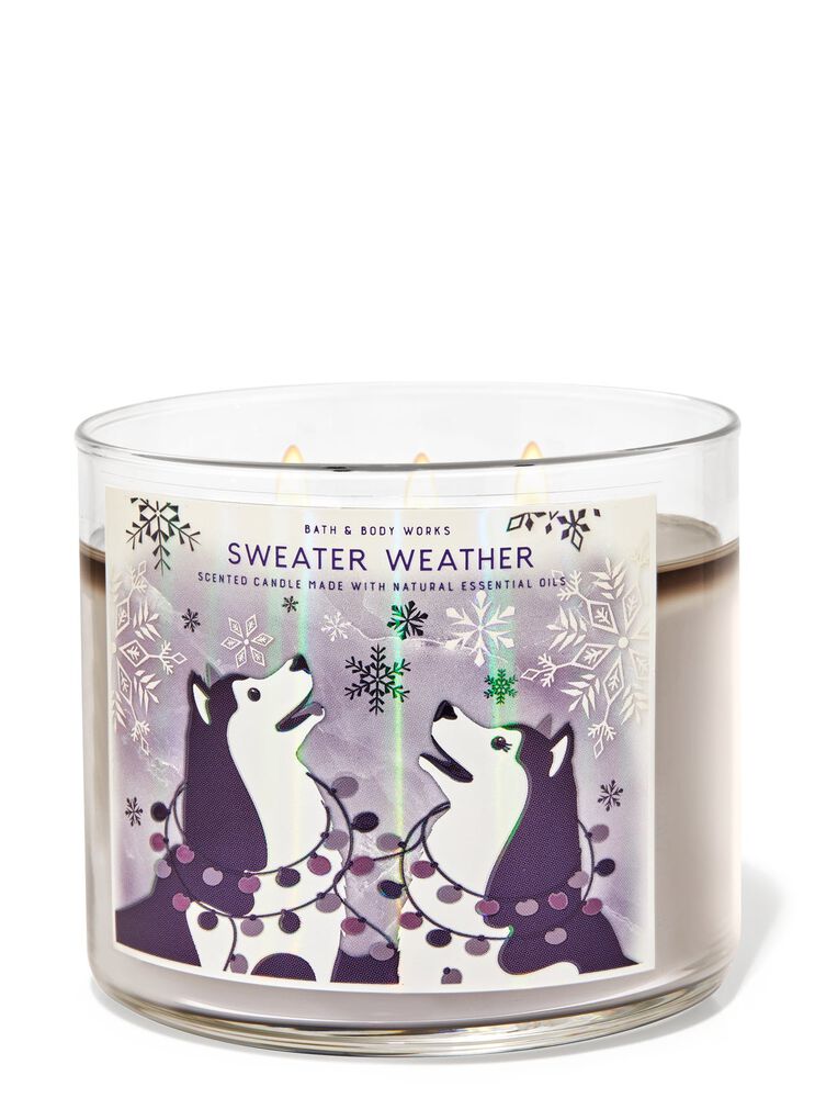 Sweater Weather 3-Wick Candle 3-Wick Candle