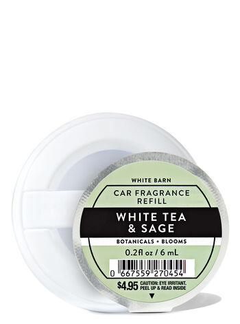 White Tea & Sage Car Fragrance Refill Car Fragrance Refill