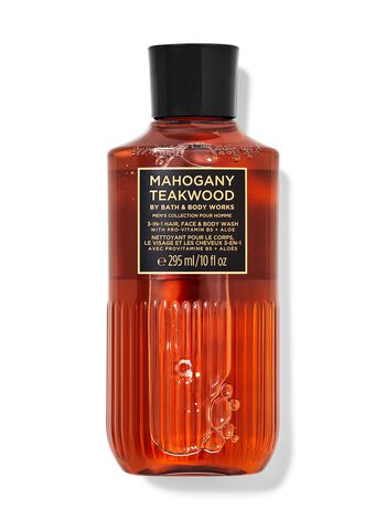 Mahogany Teakwood 3-in-1 Hair, Face & Body Wash 3-in-1 Hair, Face & Body Wash