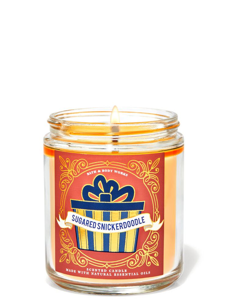 Sugared Snickerdoodle Single Wick Candle Single Wick Candle