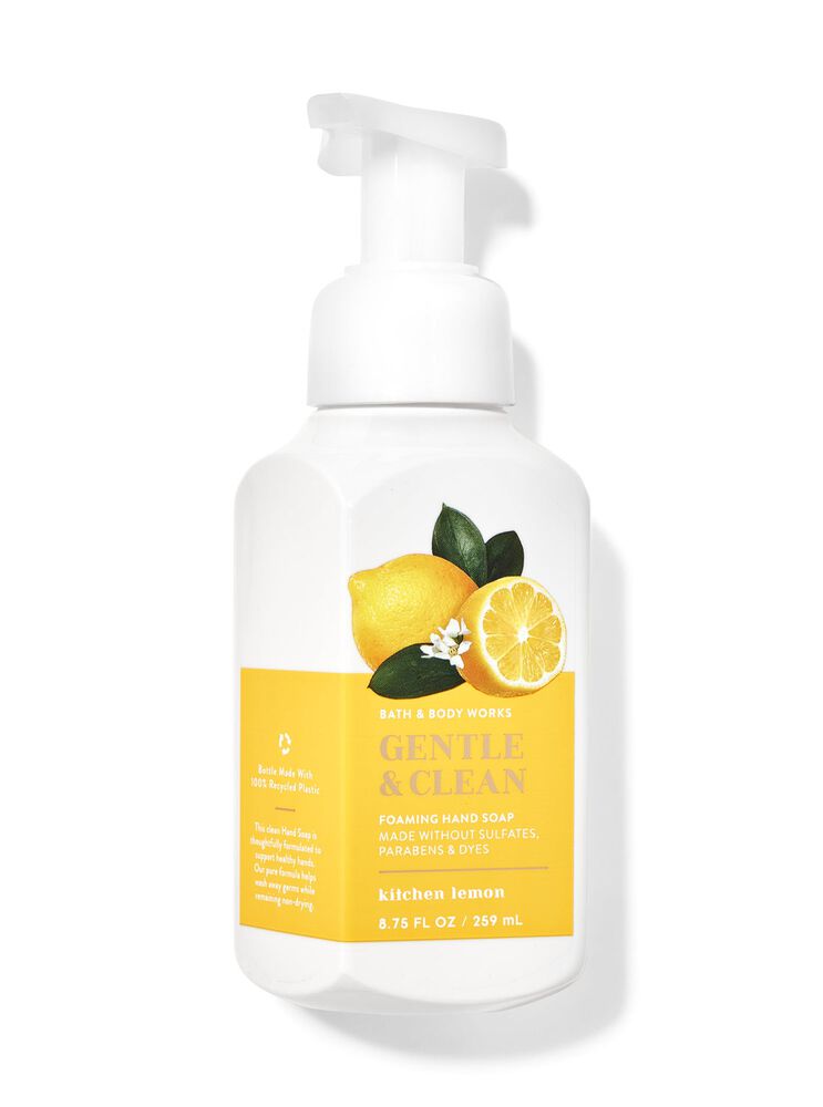 Kitchen Lemon Foaming Hand Soap Gentle Foaming Hand Soap