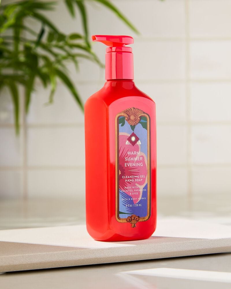 Warm Summer Evening Cleansing Gel Hand Soap Cleansing Gel Hand Soap