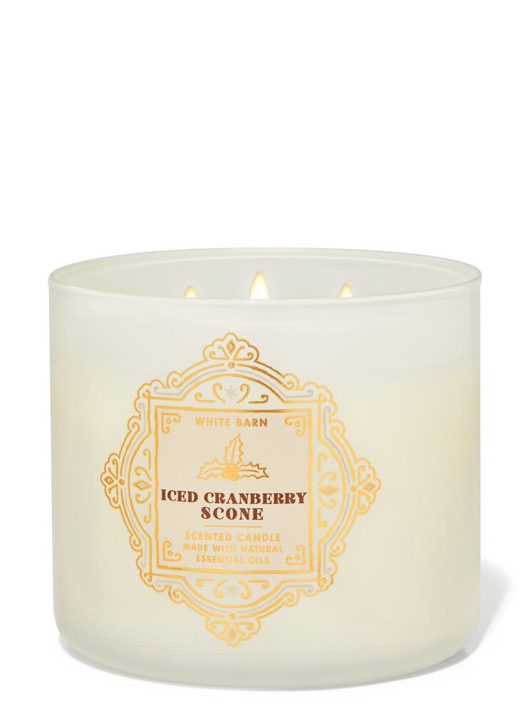 Iced Cranberry Scone 3-Wick Candle 3-Wick Candle