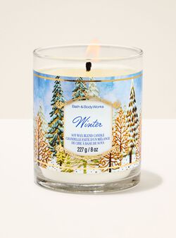 Winter Single Wick Candle