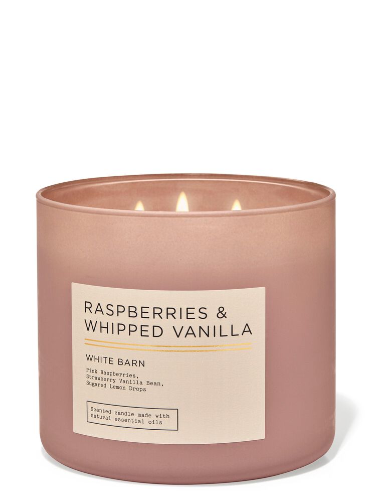 Raspberries & Whipped Vanilla 3-Wick Candle 3-Wick Candle