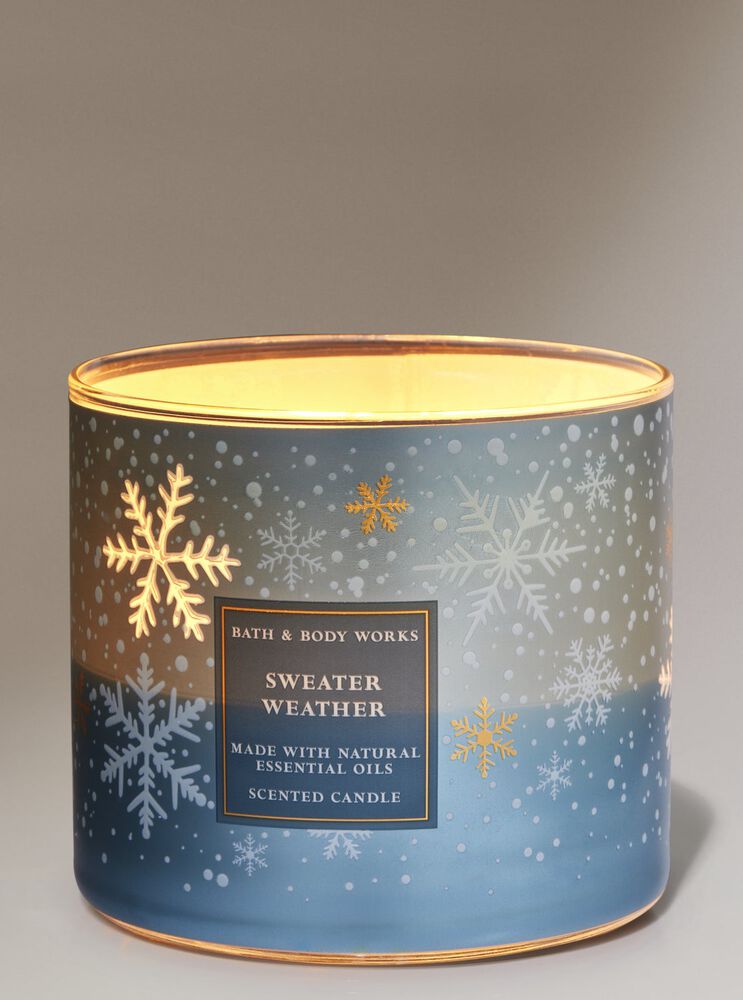 Sweater Weather 3-Wick Candle 3-Wick Candle
