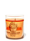 Caramel Pumpkin Swirl Signature Single Wick Candle image number null