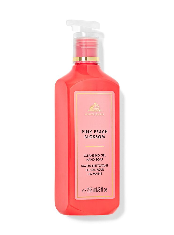 Pink Peach Blossom Cleansing Gel Hand Soap Gel Hand Soap