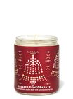 Sugared Pomegranate Single Wick Candle image number null