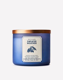 Sweater Weather 3-Wick Candle image number null