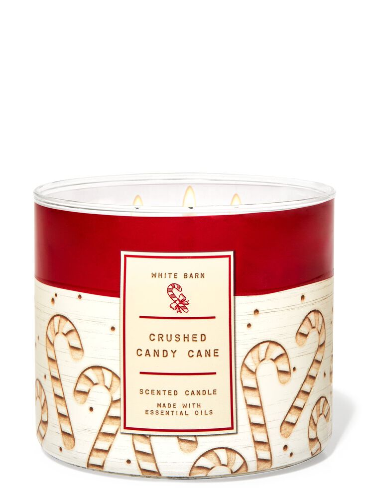 Crushed Candy Cane 3-Wick Candle 3-Wick Candle