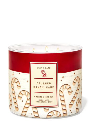 Crushed Candy Cane 3-Wick Candle 3-Wick Candle