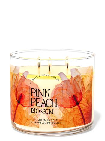 Pink Peach Blossom 3-Wick Candle 3-Wick Candle