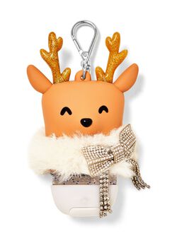 Cozy Bling Reindeer Pocketbac Holder