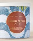 Banana Cream Latte 3-Wick Candle image number null