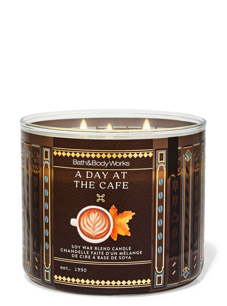 A Day At The Cafe 3-Wick Candle 3-Wick Candle
