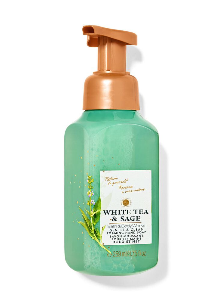 White Tea & Sage Gentle & Clean Foaming Hand Soap Gentle & Clean Foaming Hand Soap