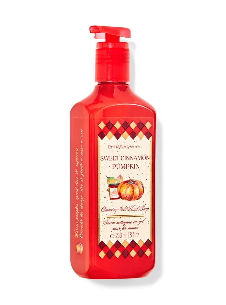 Sweet Cinnamon Pumpkin Cleansing Gel Hand Soap Cleansing Gel Hand Soap