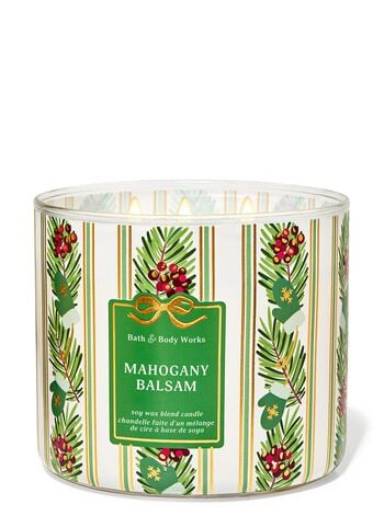 Mahogany Balsam 3-Wick Candle 3-Wick Candle