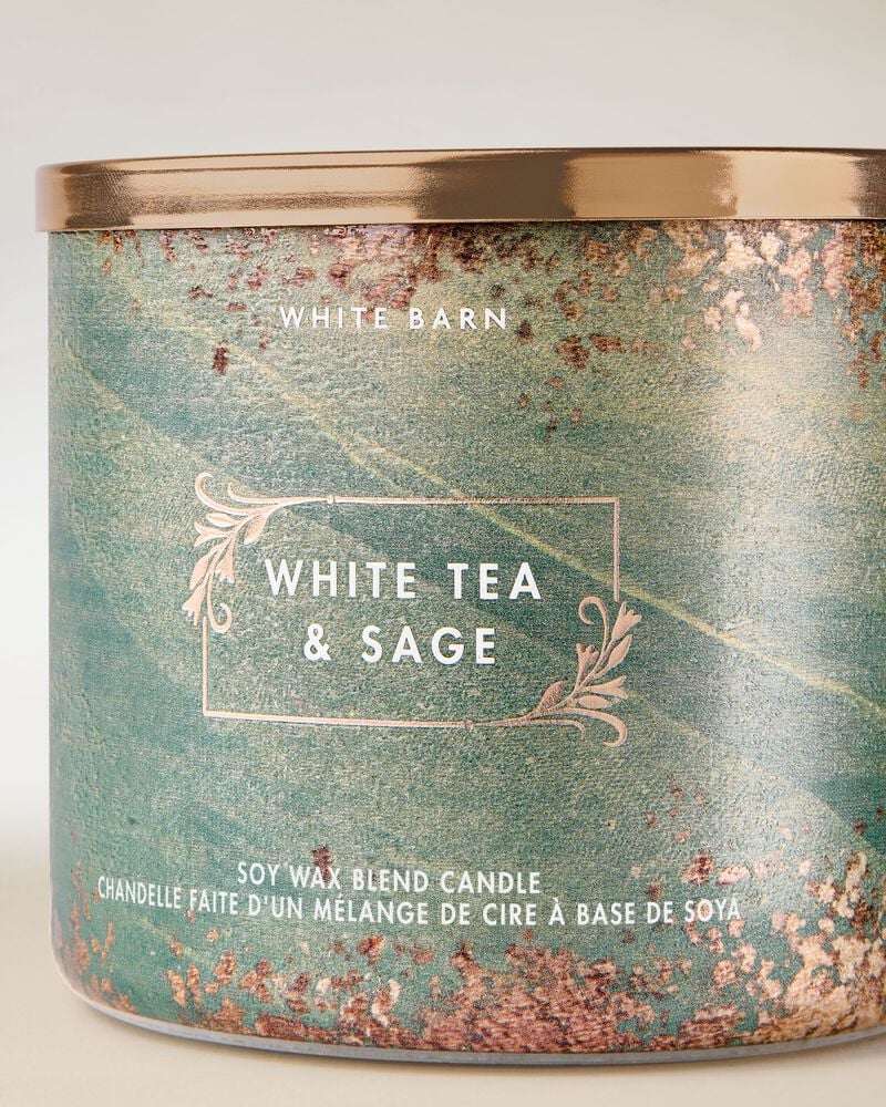 White Tea & Sage 3-Wick Candle 3-Wick Candle