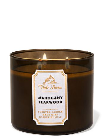 MAHOGANY TEAKWOOD 3-Wick Candle 3-Wick Candle