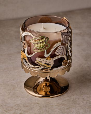 Coffee Time 3-Wick Candle Holder 3-Wick Candle Holder
