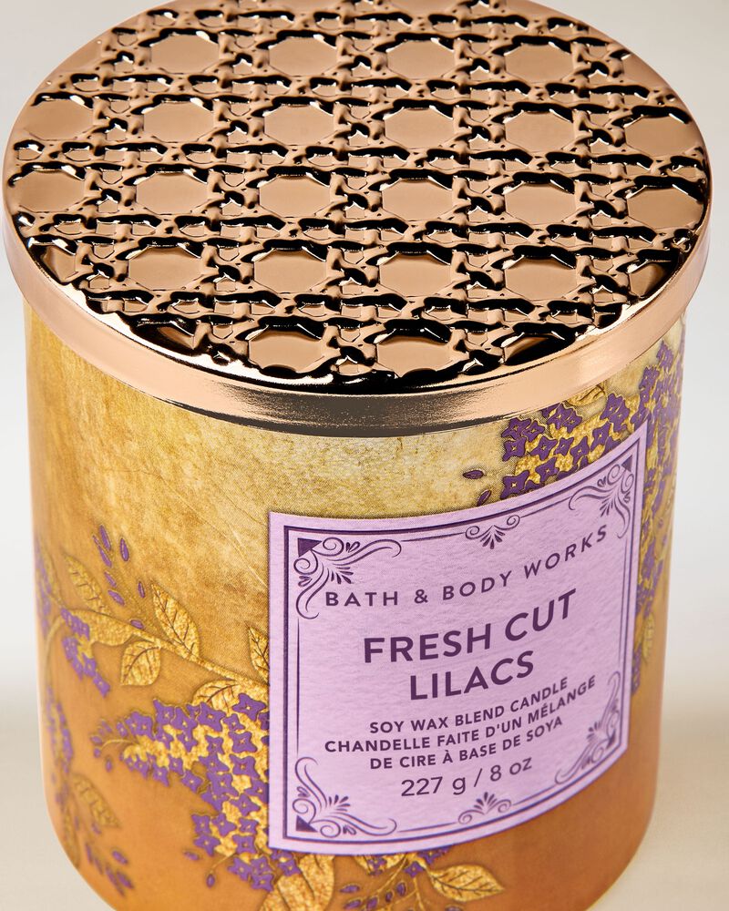 Fresh Cut Lilacs Single Wick Candle Single Wick Candle