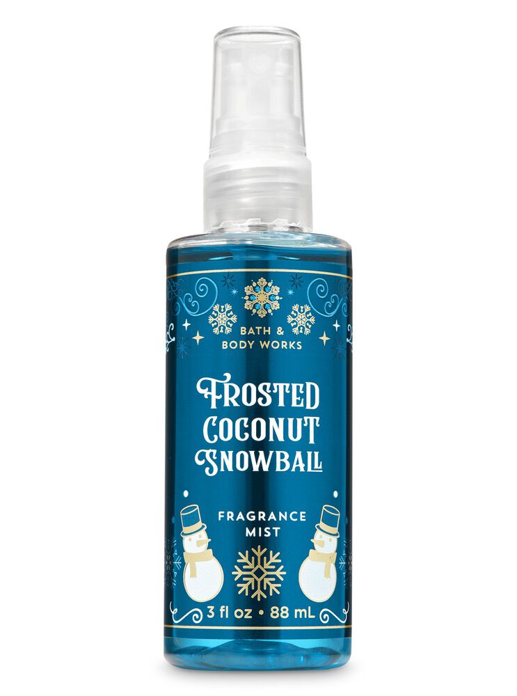 Frosted Coconut Snowball Travel Size Fine Fragrance Mist Travel Size Fine Fragrance Mist
