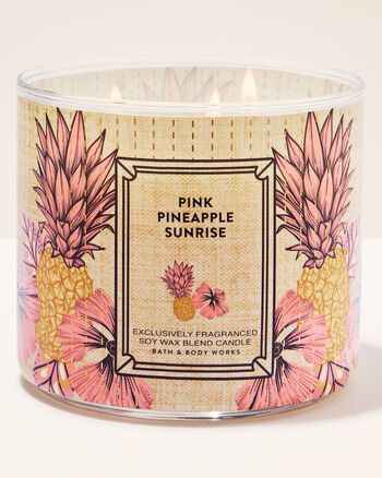 Pink Pineapple Sunrise 3-Wick Candle 3-Wick Candle