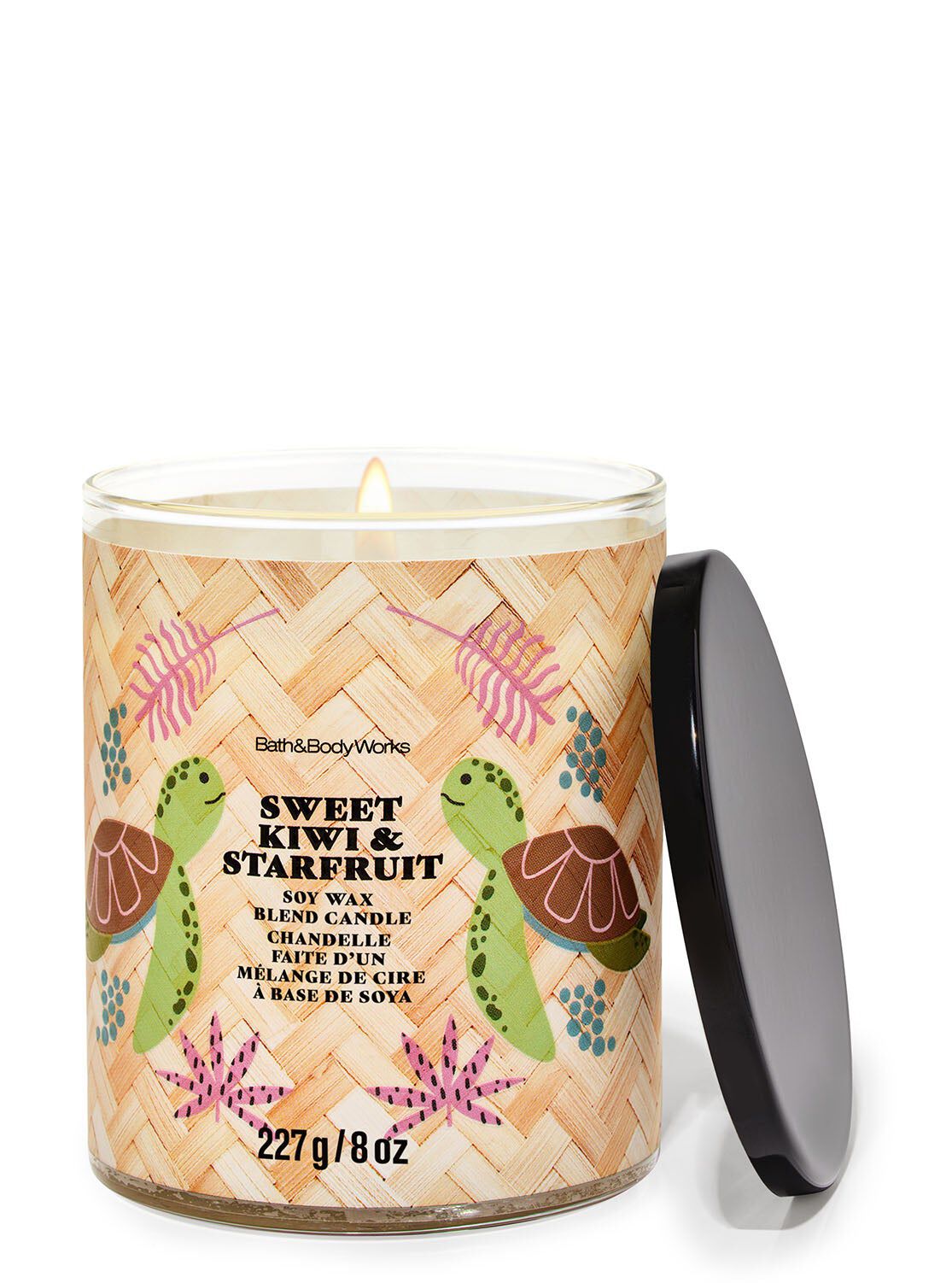 Shop Sweet Kiwi & Starfruit Single Wick Candle | AU Bath