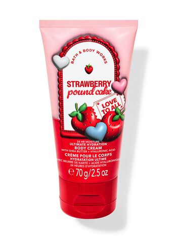 Strawberry Pound Cake Travel Size Ultimate Hydration Body Cream Travel Size Ultimate Hydration Body Cream