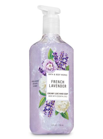 French Lavender Nourishing Hand Soap Creamy Luxe Hand Soap