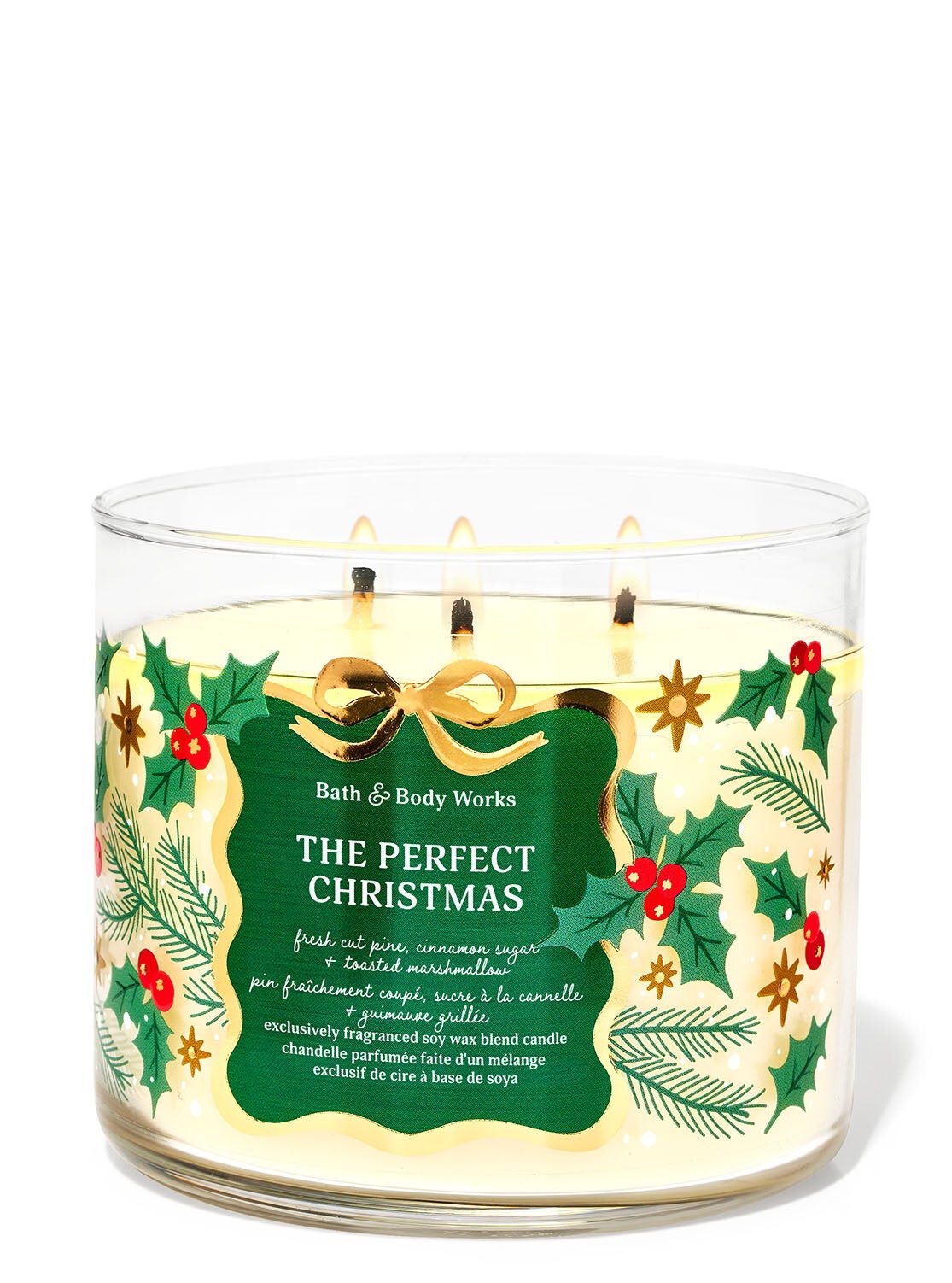 アロマグッズ Bath & Body Works THE PERFECT CHRISTMAS Shop The Perfect Christmas 3-Wick Candle | Bath & Body Works Australia