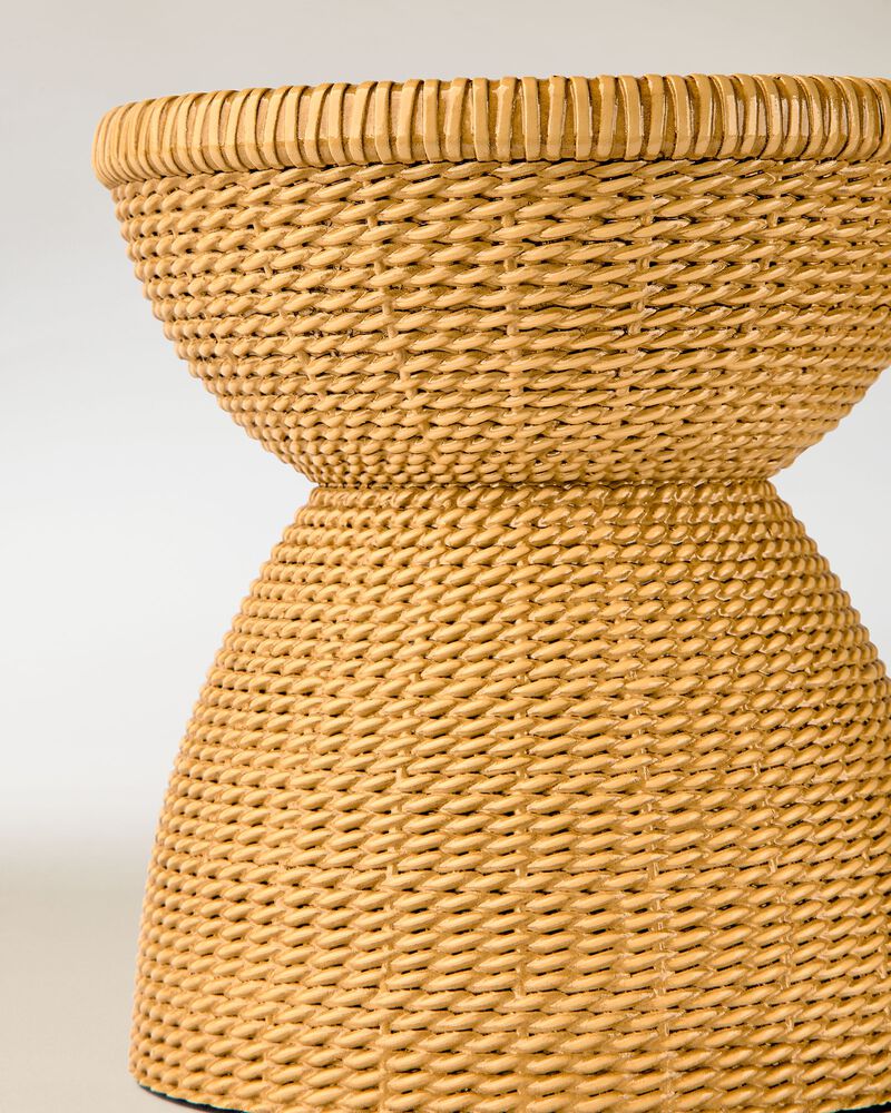 Woven Pedestal 3-Wick Candle Holder 3-Wick Candle Holder