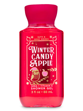 Winter Candy Apple Travel Size Shower Gel Travel Size Shower Gel