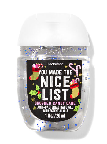 Crushed Candy Cane PocketBac Hand Sanitizer PocketBac Hand Sanitizer