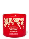 Japanese Cherry Blossom 3-Wick Candle image number null
