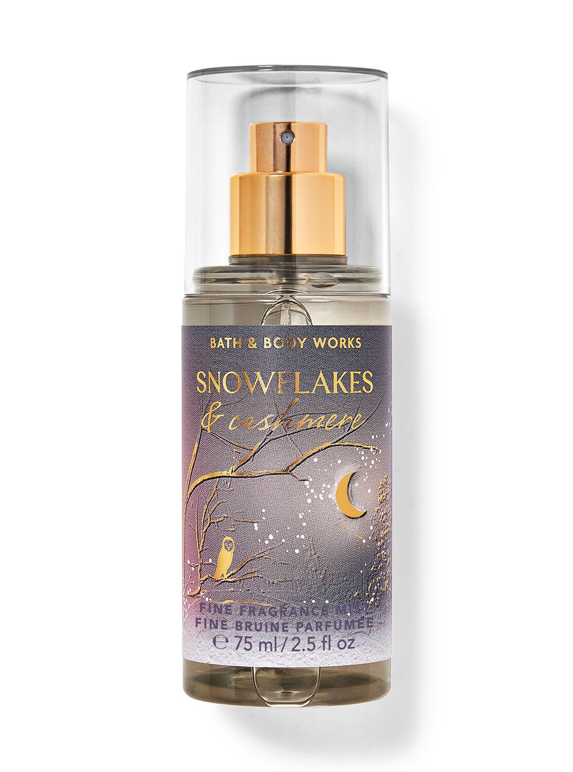 Shop Snowflakes & Cashmere Travel Size Fine Fragrance Mist | Bath