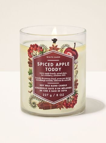 Spiced Apple Toddy Single Wick Candle Signature Single Wick Candle