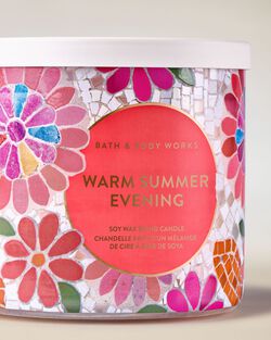 Warm Summer Evening 3-Wick Candle image number null