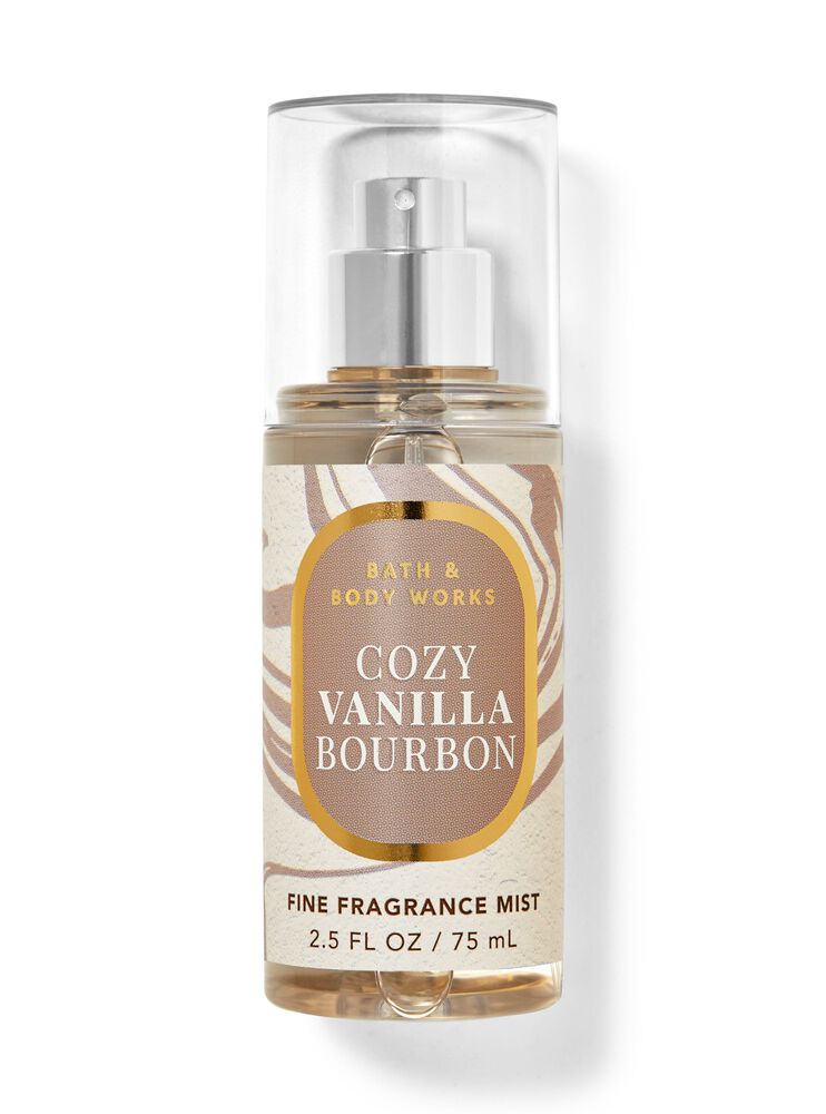 Cozy Vanilla Bourbon Travel Size Fine Fragrance Mist Travel Size Fine Fragrance Mist