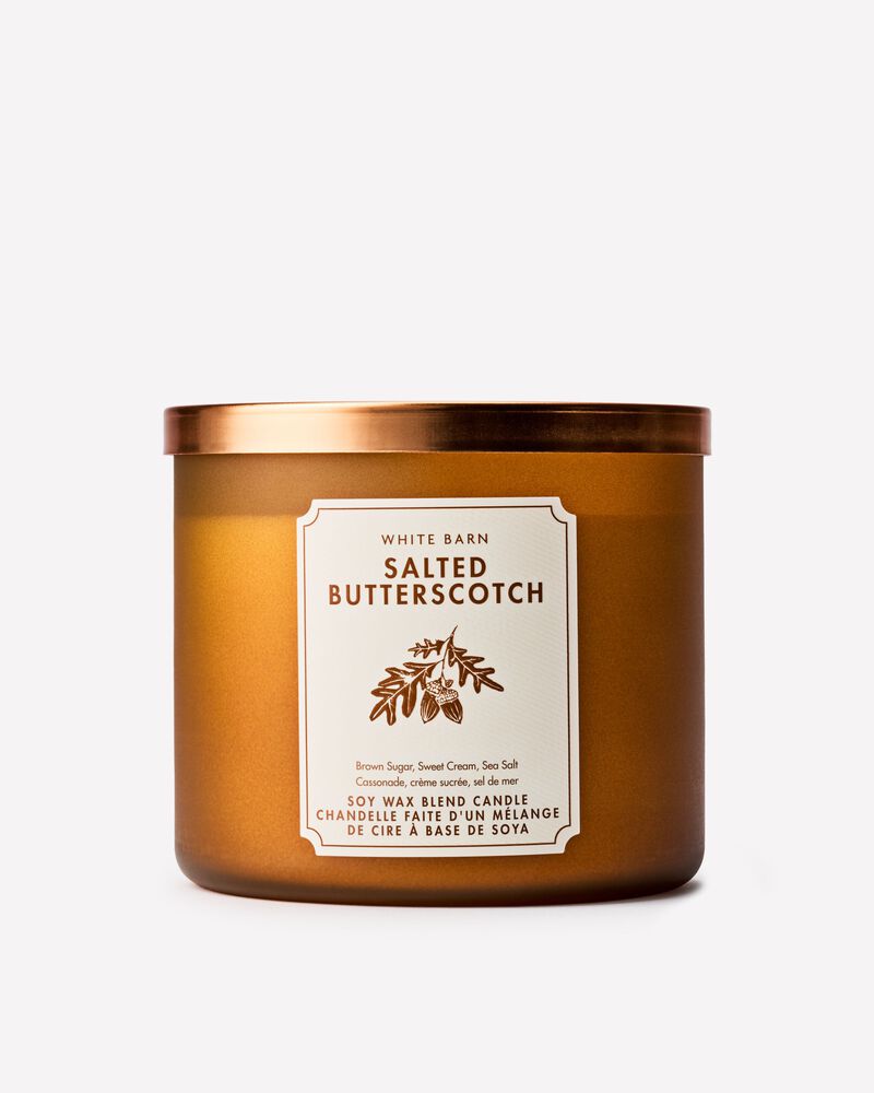 Salted Butterscotch 3-Wick Candle 3-Wick Candle