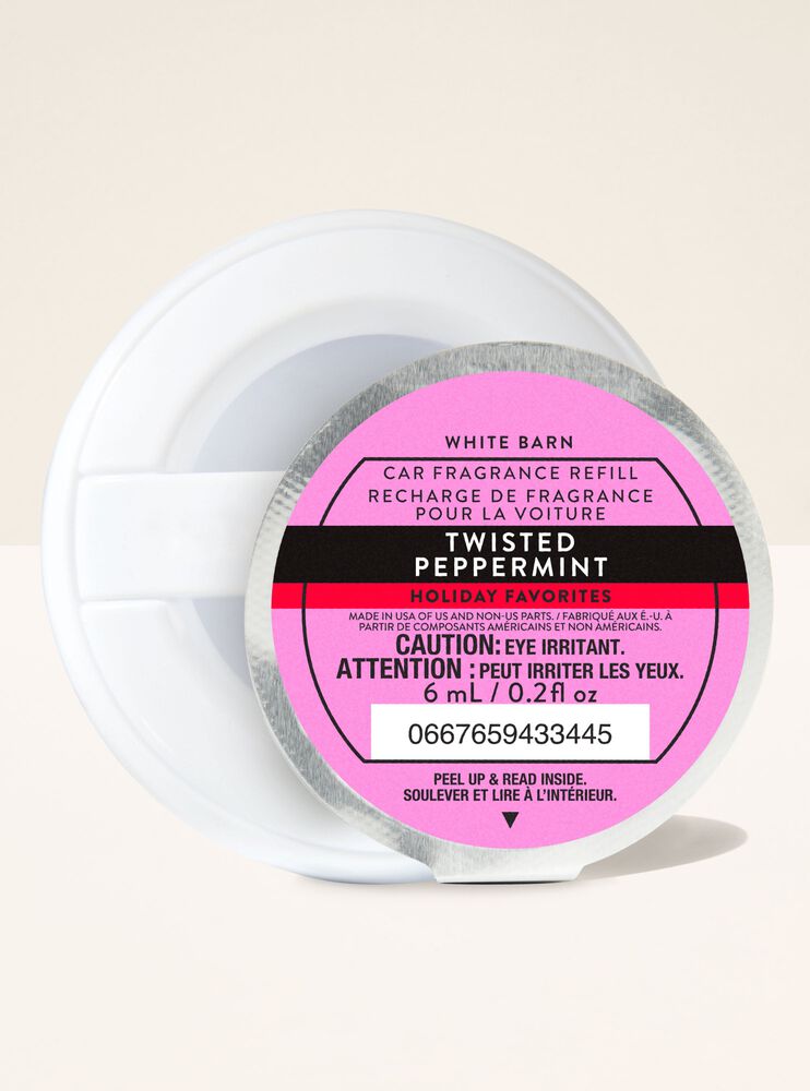 Twisted Peppermint Car Fragrance Refill Car Fragrance Refill